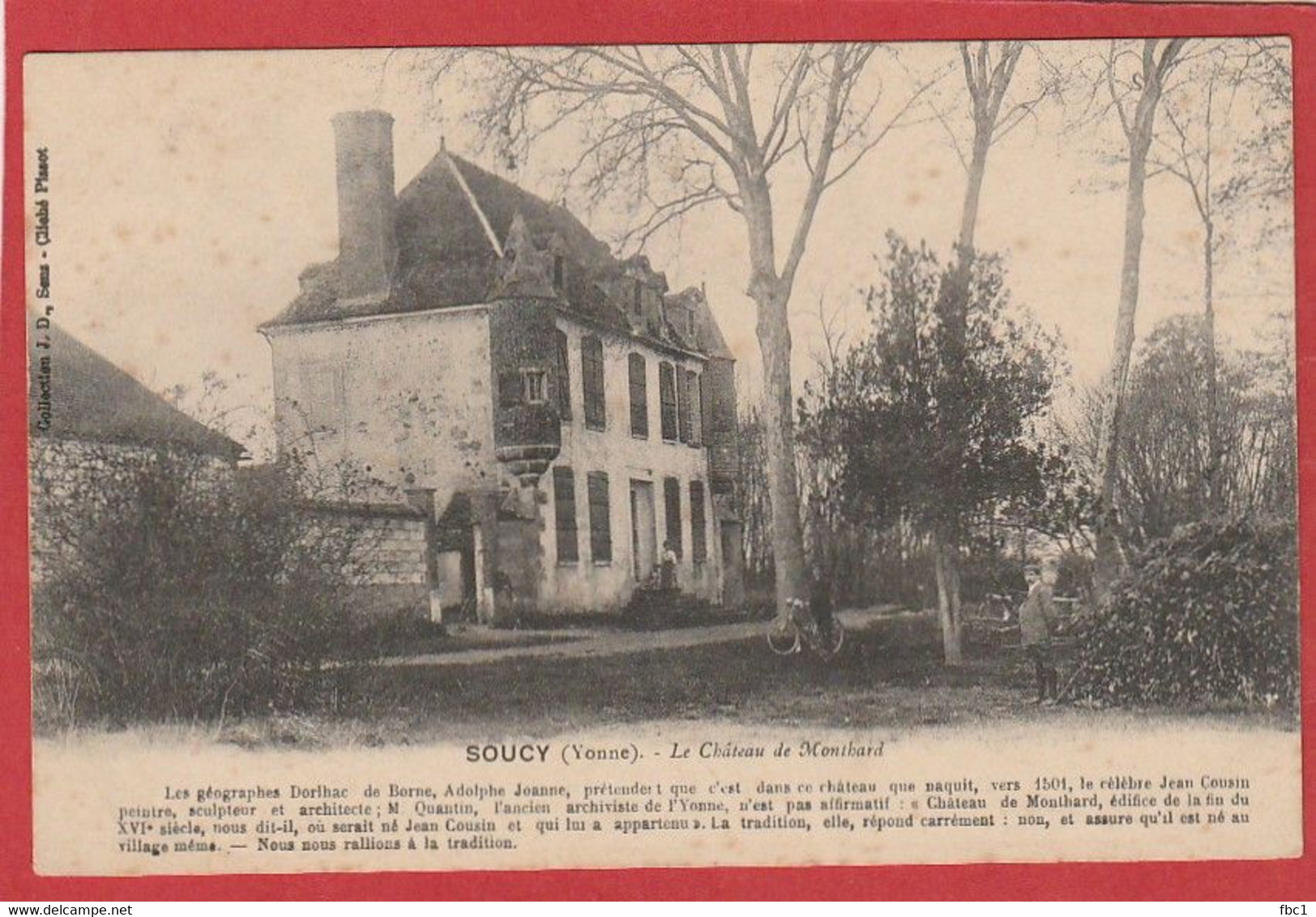 Yonne - Soucy - Le Château De Montbard - Soucy