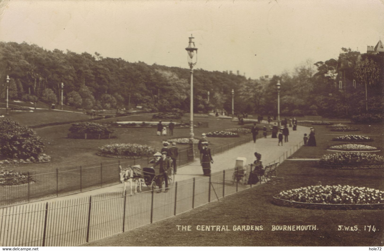 Hampshire - Bournemouth - The Central Gardens - Salisbury