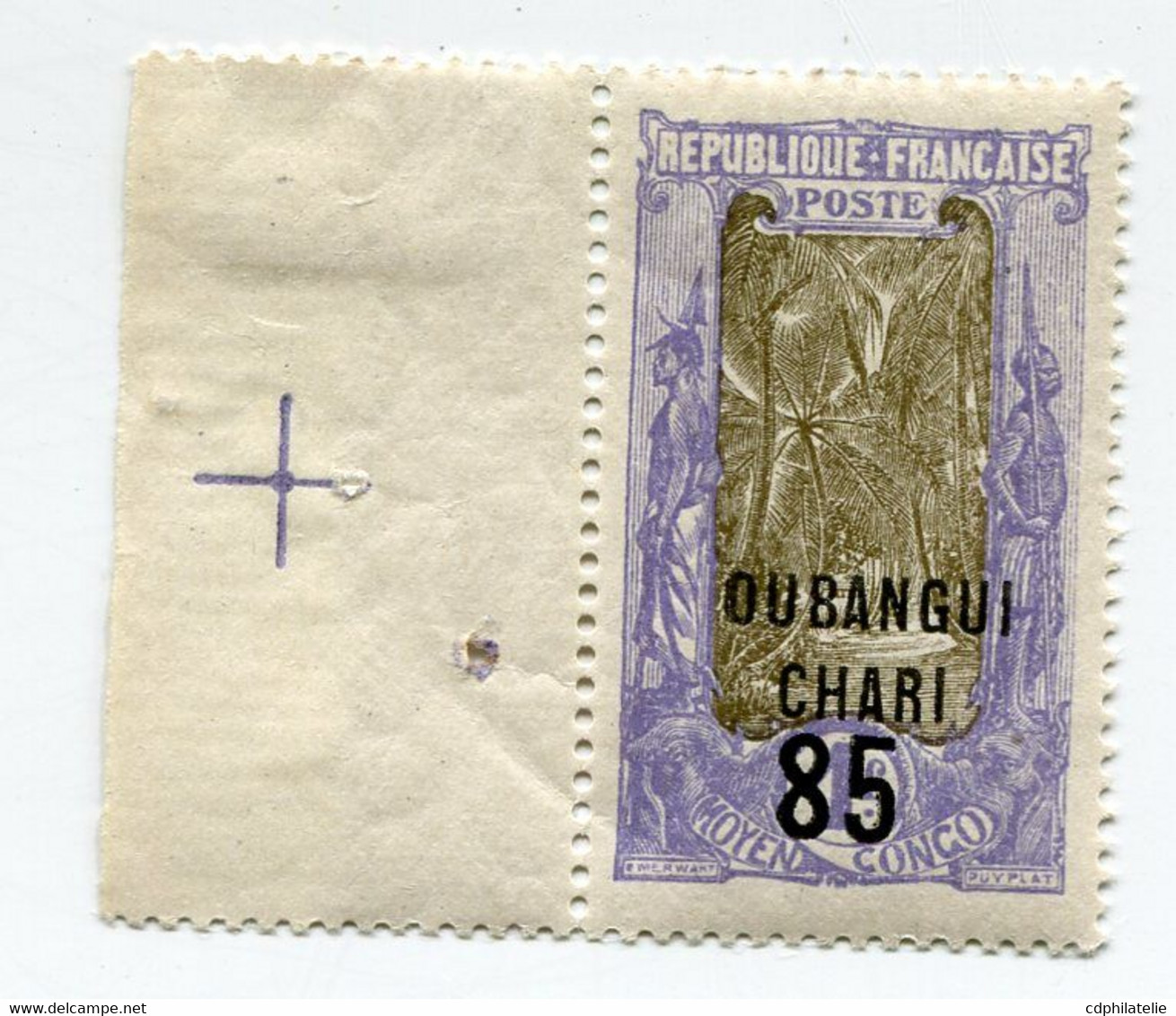 OUBANGUI N°68 A ** ( SANS SURCHARGE AFRIQUE EQUATORIALE FRANCAISE ) - Nuovi