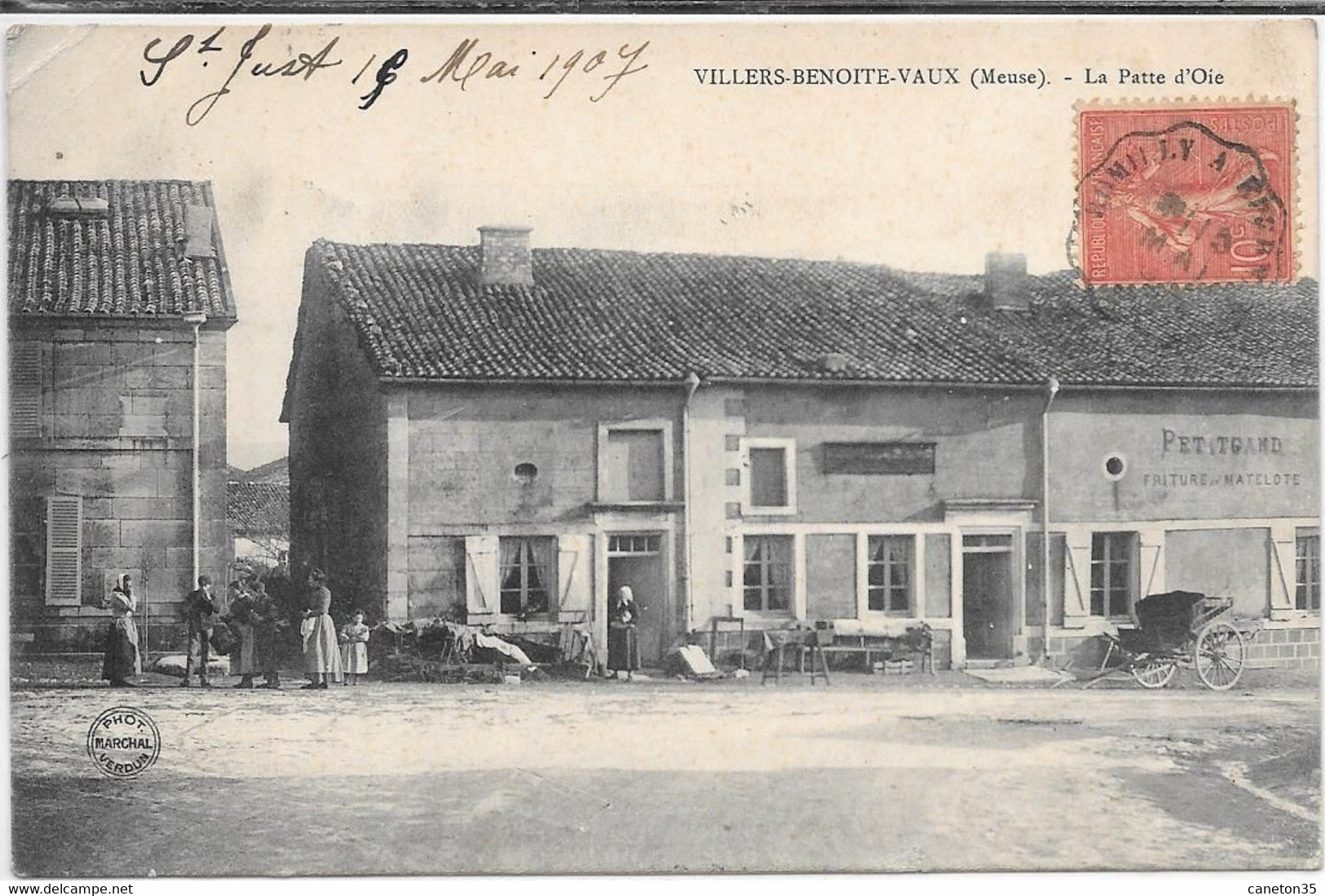 Villers Benoite Vaux - Patte D Oie- CIRCULE - Sonstige & Ohne Zuordnung