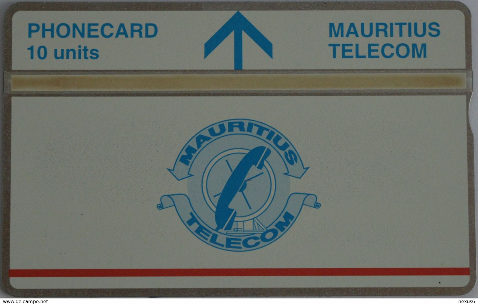 Mauritius - L&G - Elecom's Logo - With Red Line - 410A - 10.1994, 10Units, 30.000ex, Mint - Maurice