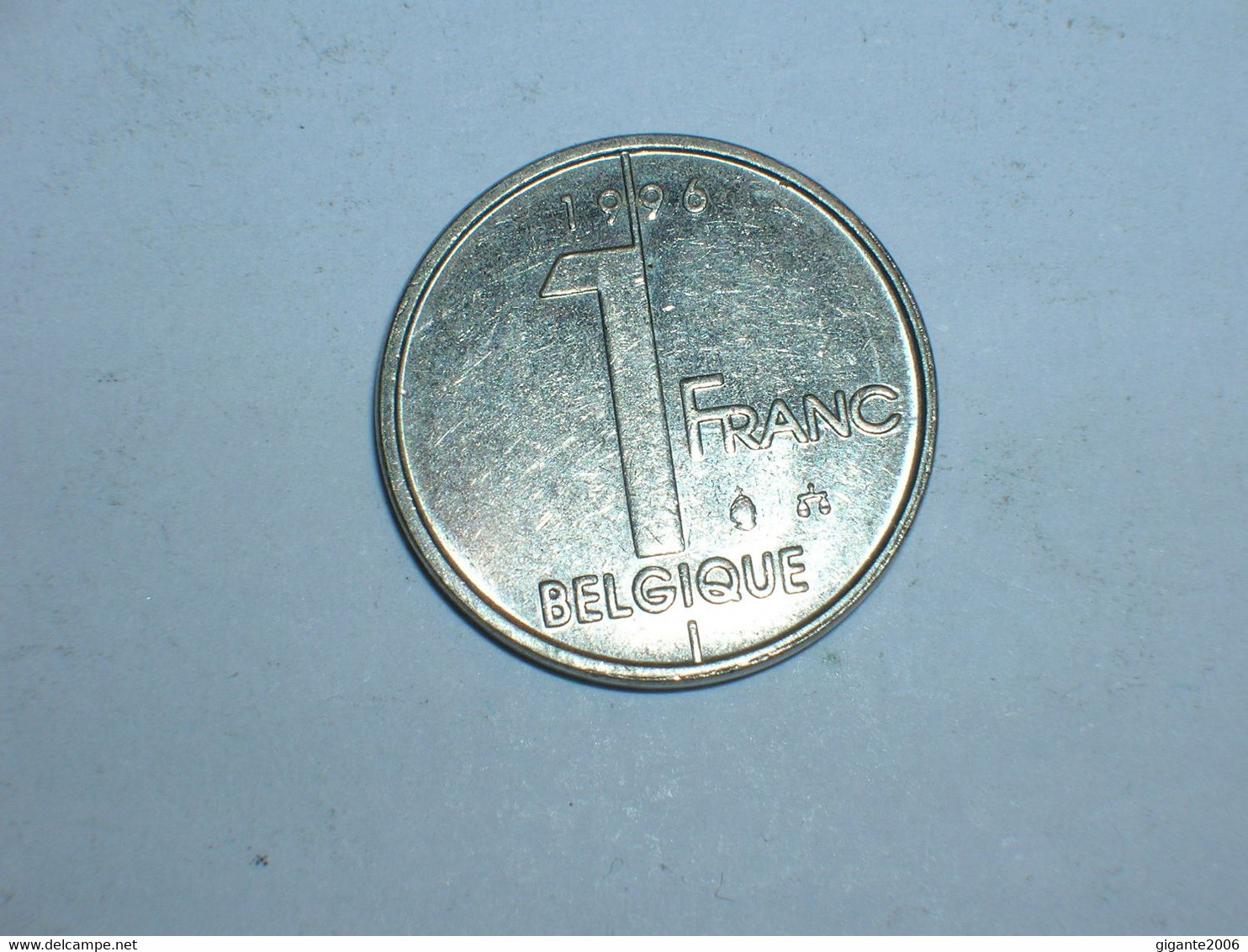 BELGICA 1 FRANCO 1996 FR (9697) - 1 Franc