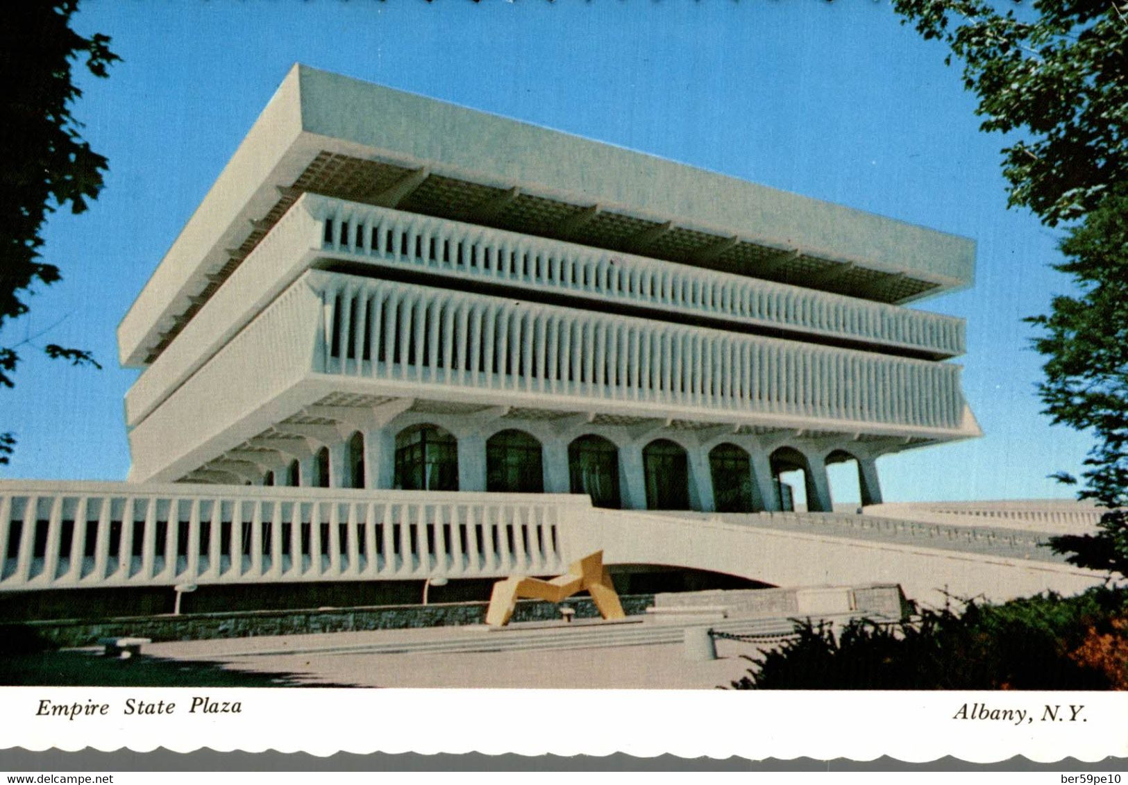 USA NEW YORK EMPIRE  STATE   PLAZA  ALBANY THE CULTURAL EDUCATION CENTER - Albany