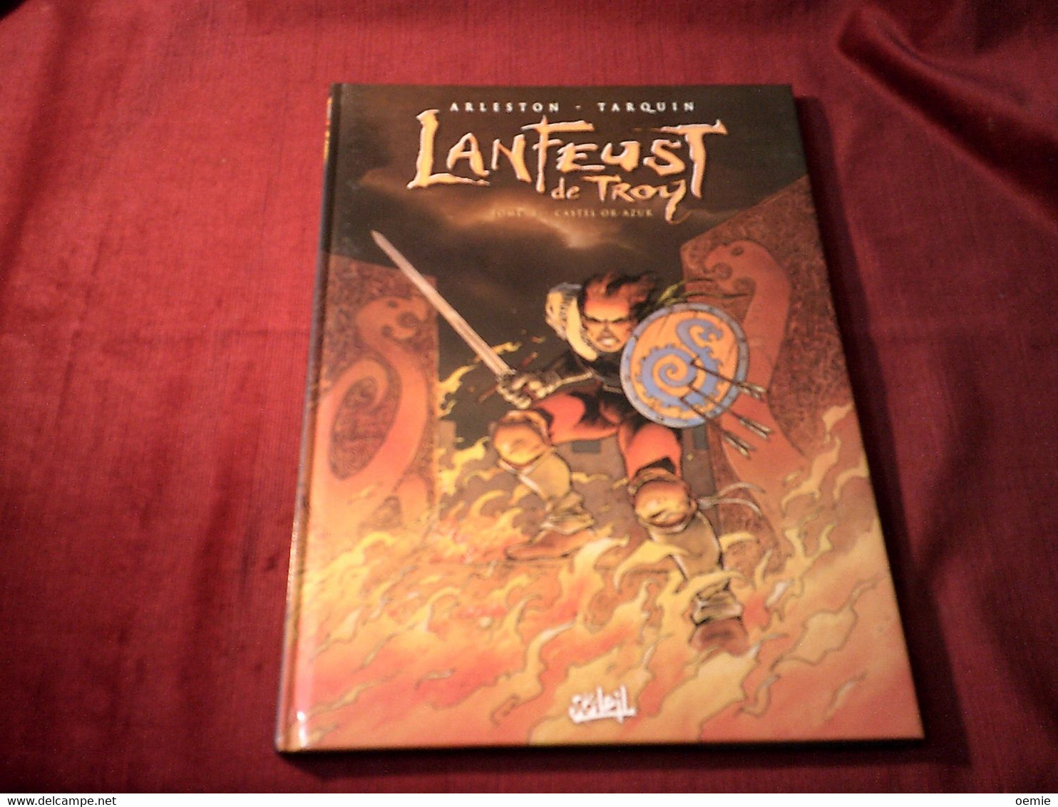 LANFEUST  DE TROY  TOME  3  Castel Or Azur   //  ALESTON  TARQUIN - Collections