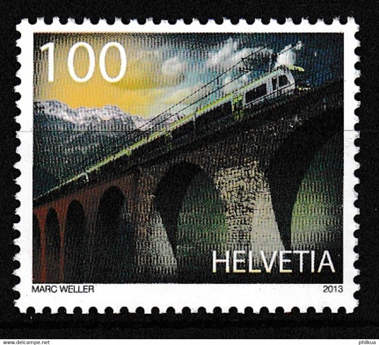 MiNr. 2281 Schweiz 2013, 7. März. 100 Jahre Lötschbergbahn - Postfrisch/**/MNH - Neufs