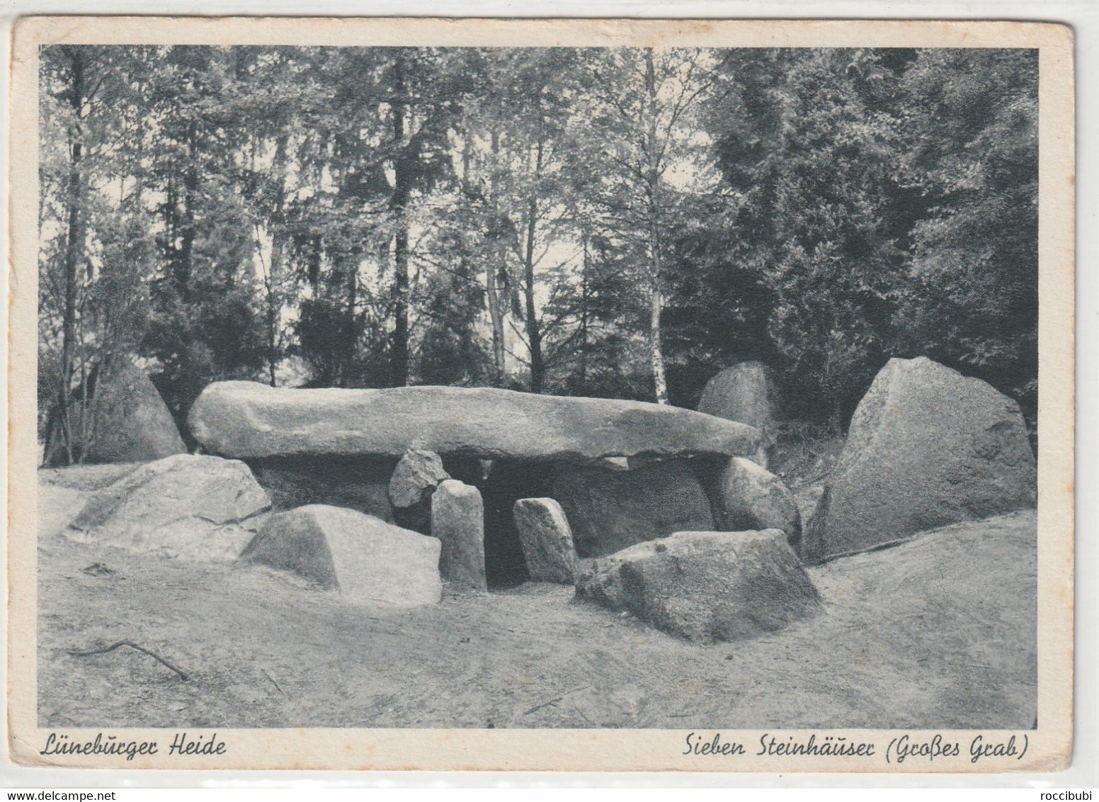 Lüneburger Heide, Sieben Steinhäuser, Großes Grab - Lüneburger Heide