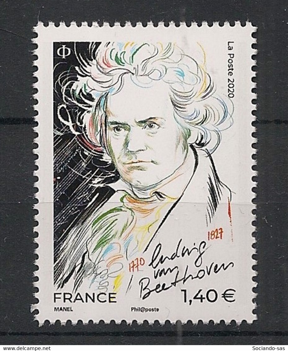 FRANCE - 2020 - N°Yv. 5436 - Beethoven - Neuf Luxe ** / MNH / Postfrisch - Ungebraucht