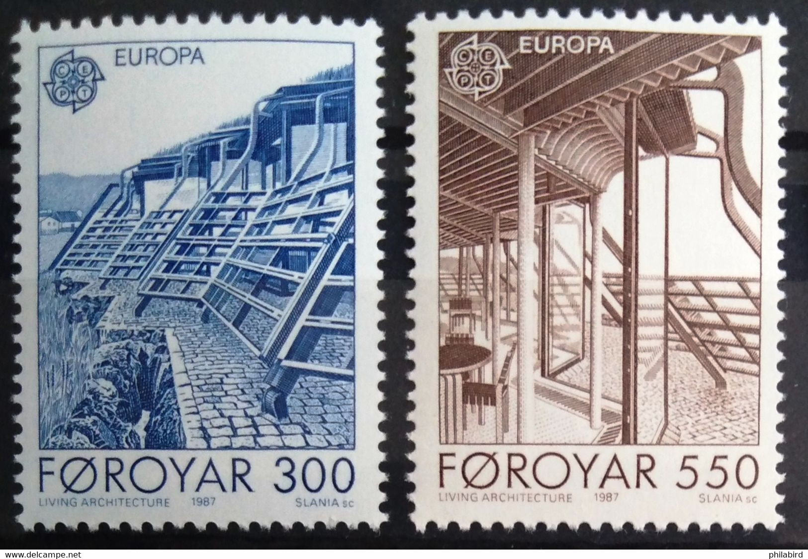 EUROPA 1987 - FEROE                   N° 143/144                        NEUF** - 1987