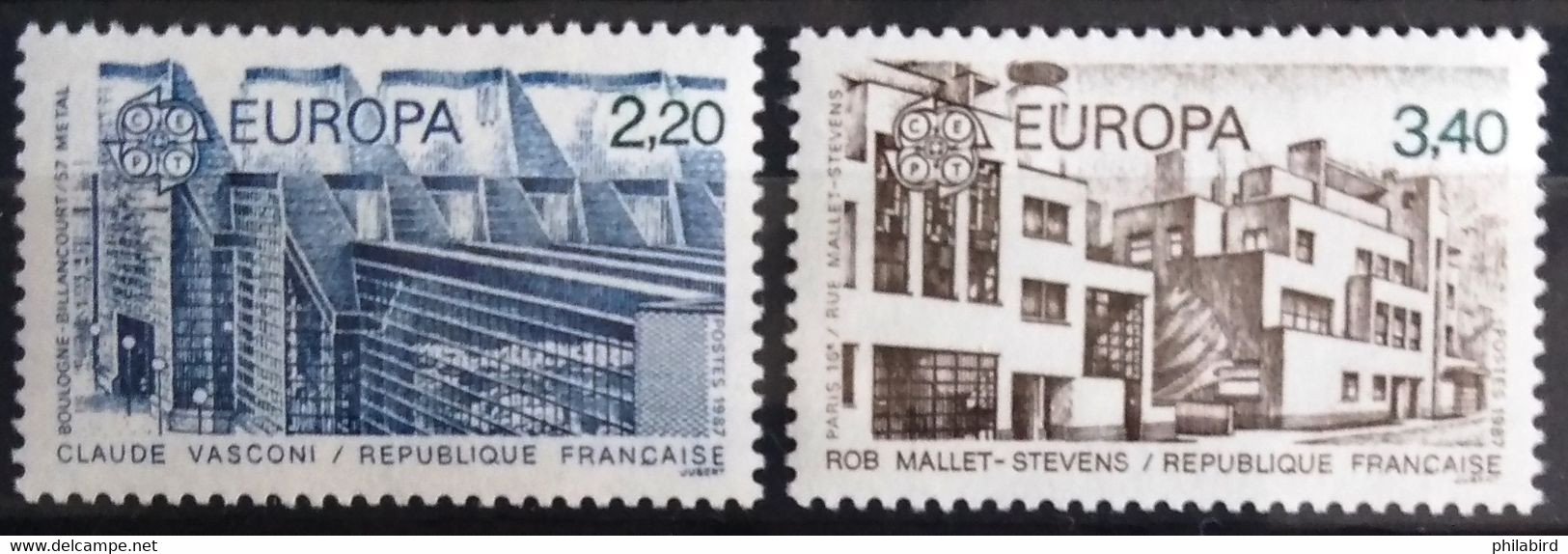 EUROPA 1987 - FRANCE                   N° 2471/2472                        NEUF** - 1987