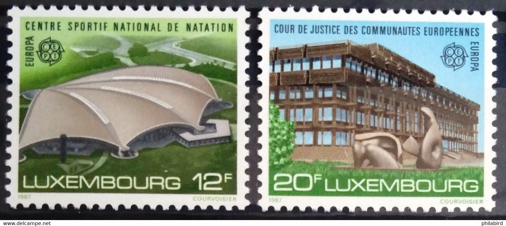 EUROPA 1987 - LUXEMBOURG                 N° 1124/1125                        NEUF** - 1987
