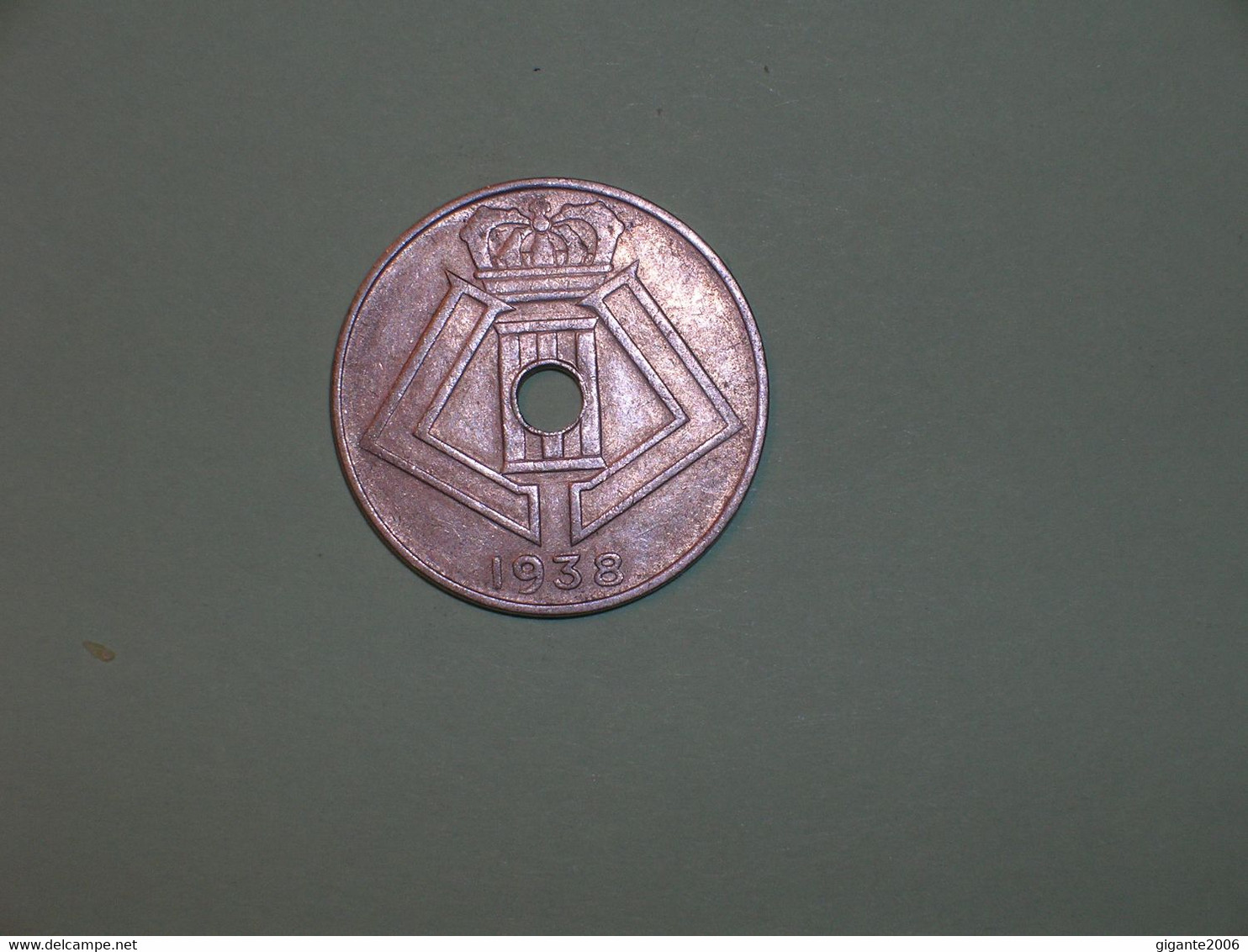BELGICA 10 CENTIMOS 1938 FR (3287) - 10 Cent