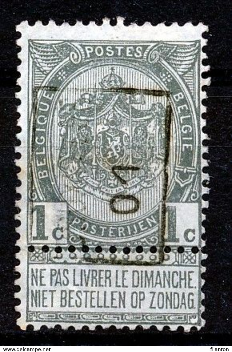 BELGIE - Preo Nr 339A - "ANVERS 01" - (ref. 3730) - ROLLER PRECANCELS - Handrol Préos à Roulette - Rollenmarken 1900-09