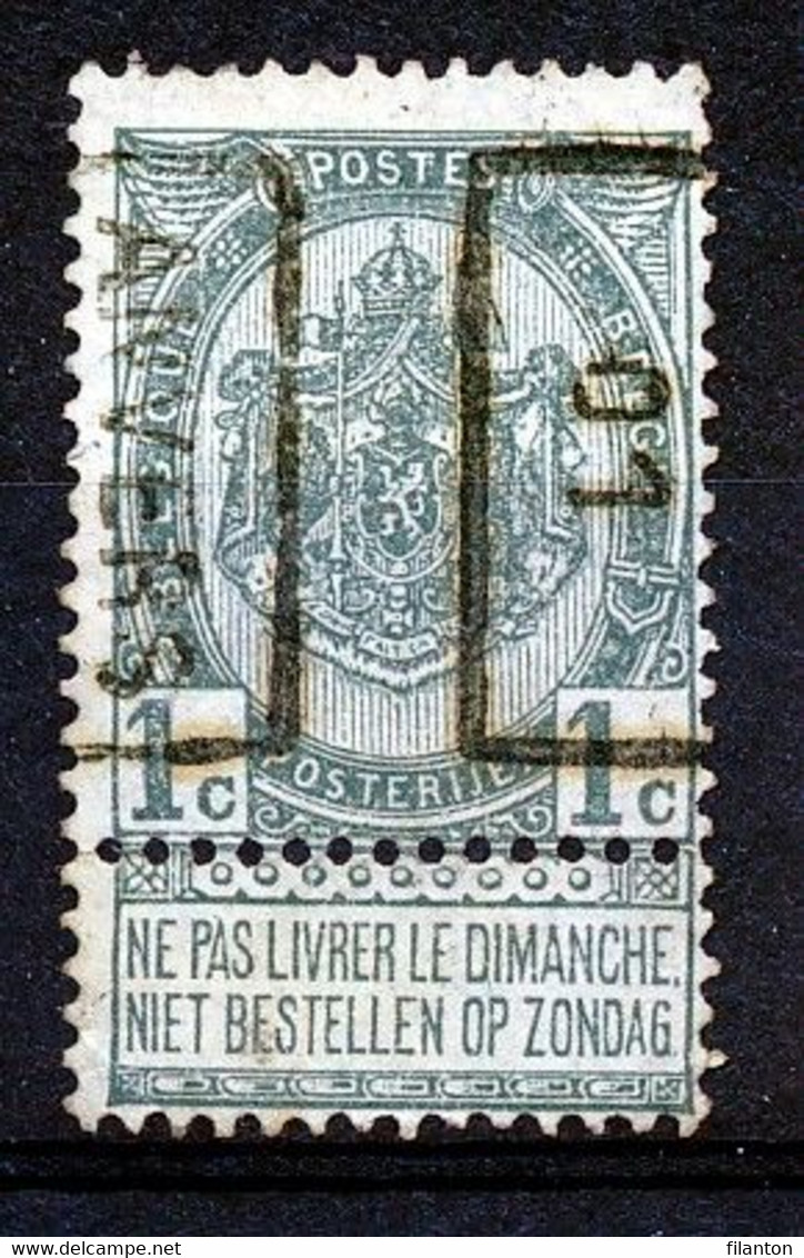 BELGIE - Preo Nr 339B - "ANVERS 01" - (ref. 3731) - ROLLER PRECANCELS - Handrol Préos à Roulette - Rollenmarken 1900-09