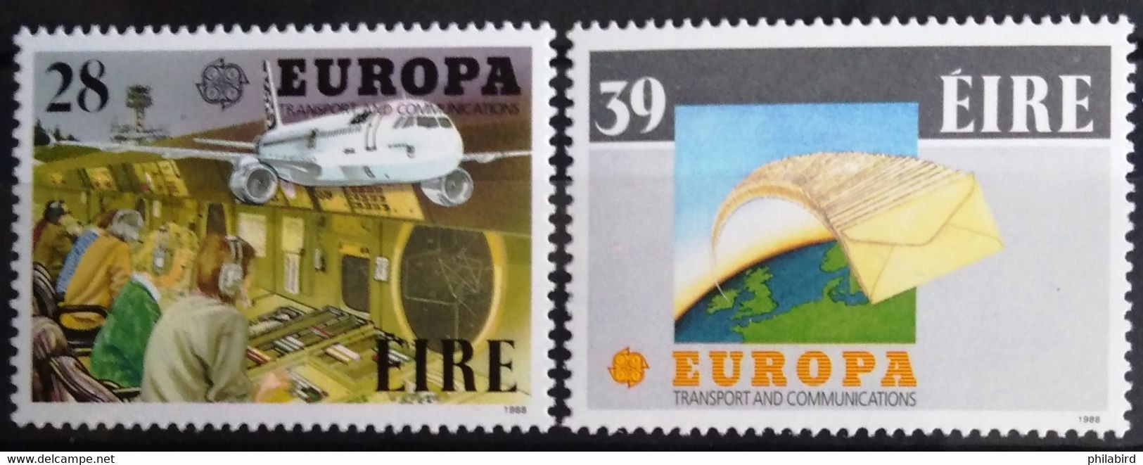 EUROPA 1988 - IRLANDE               N° 653/654                       NEUF** - 1988