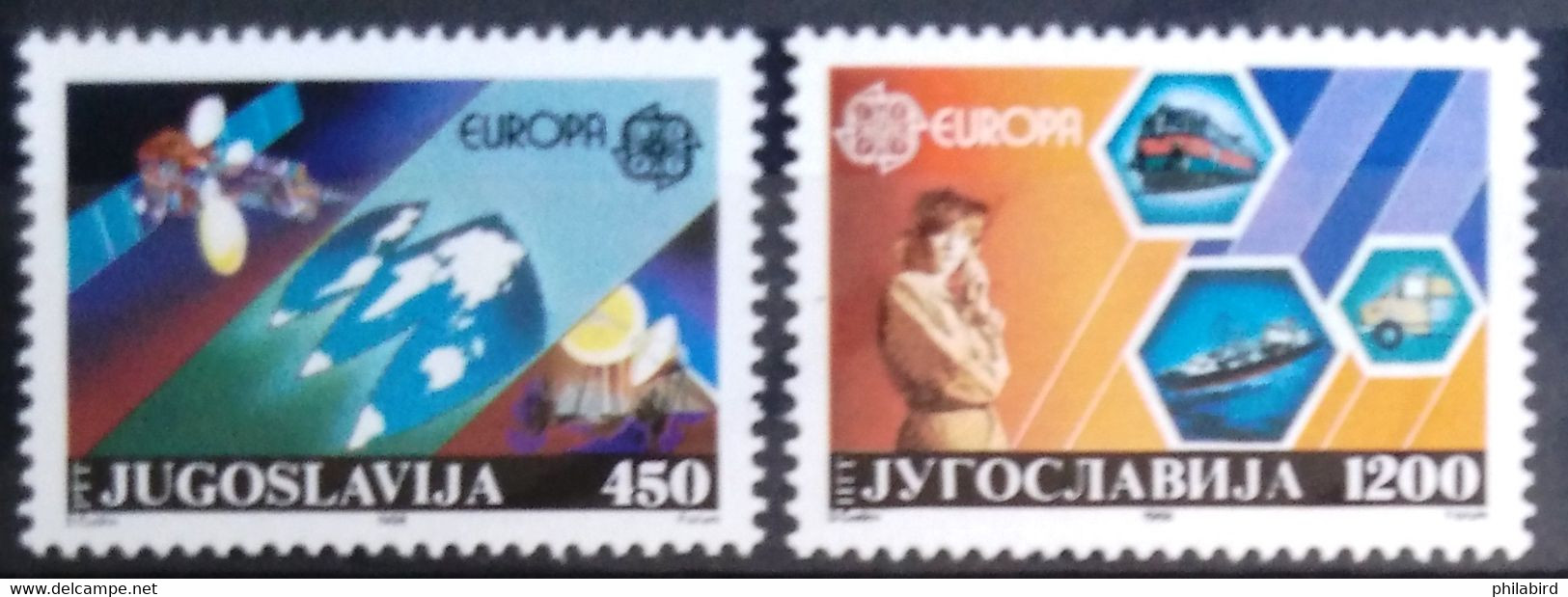 EUROPA 1988 - YOUGOSLAVIE               N° 2151/2152                       NEUF** - 1988