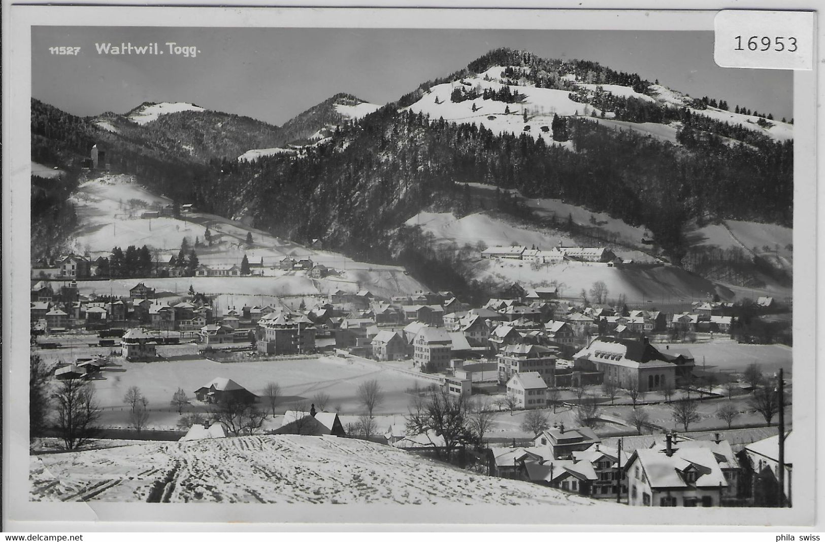 Wattwil Im Winter En Hiver - Wattwil