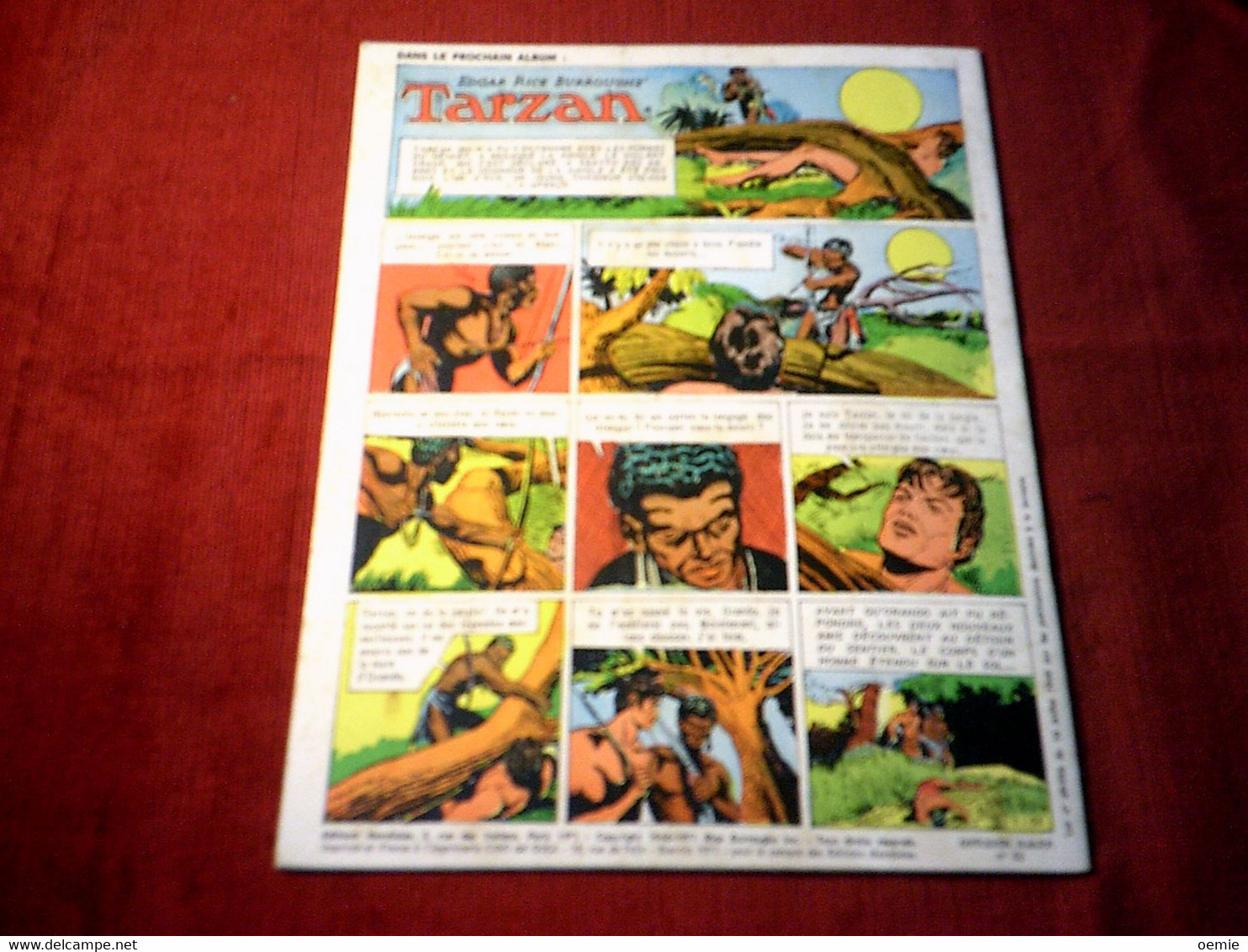 TARZAN N° 52   ( 1971 ) - Tarzan