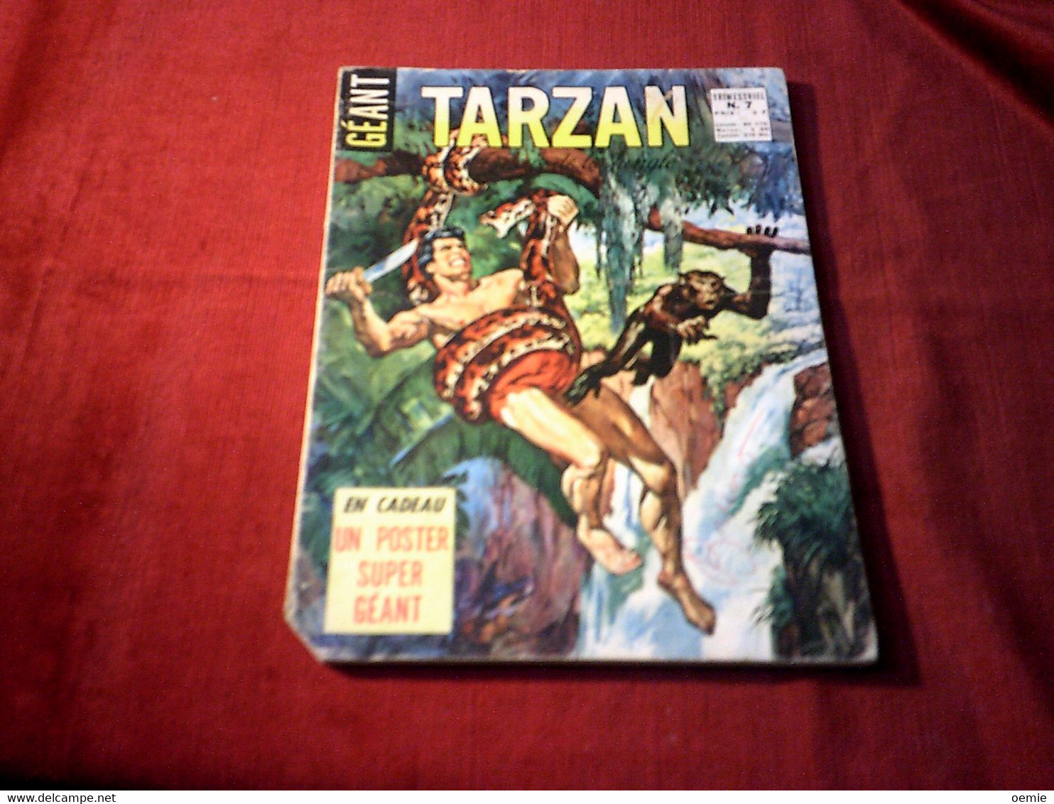 SUPER TARZAN GEANT  N° 7  (1972 ) - Tarzan