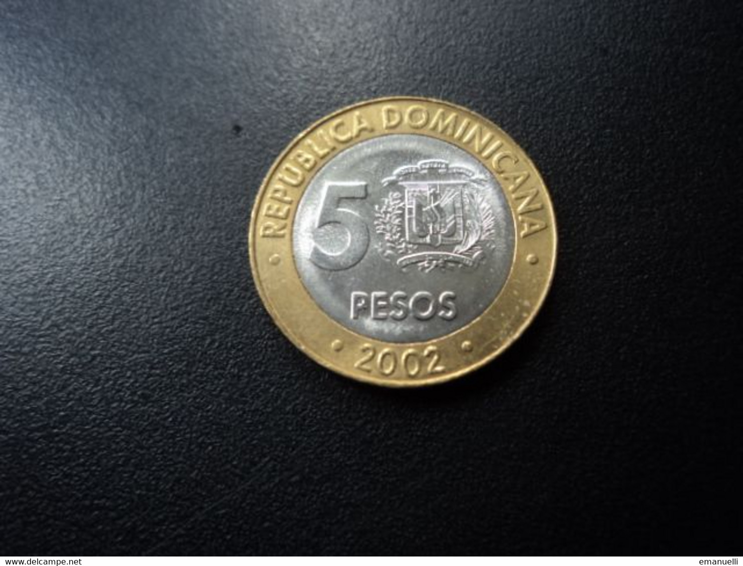 RÉPUBLIQUE DOMINICAINE : 5 PESOS  2002    KM 88       NON CIRCULÉE * - Dominicaanse Republiek