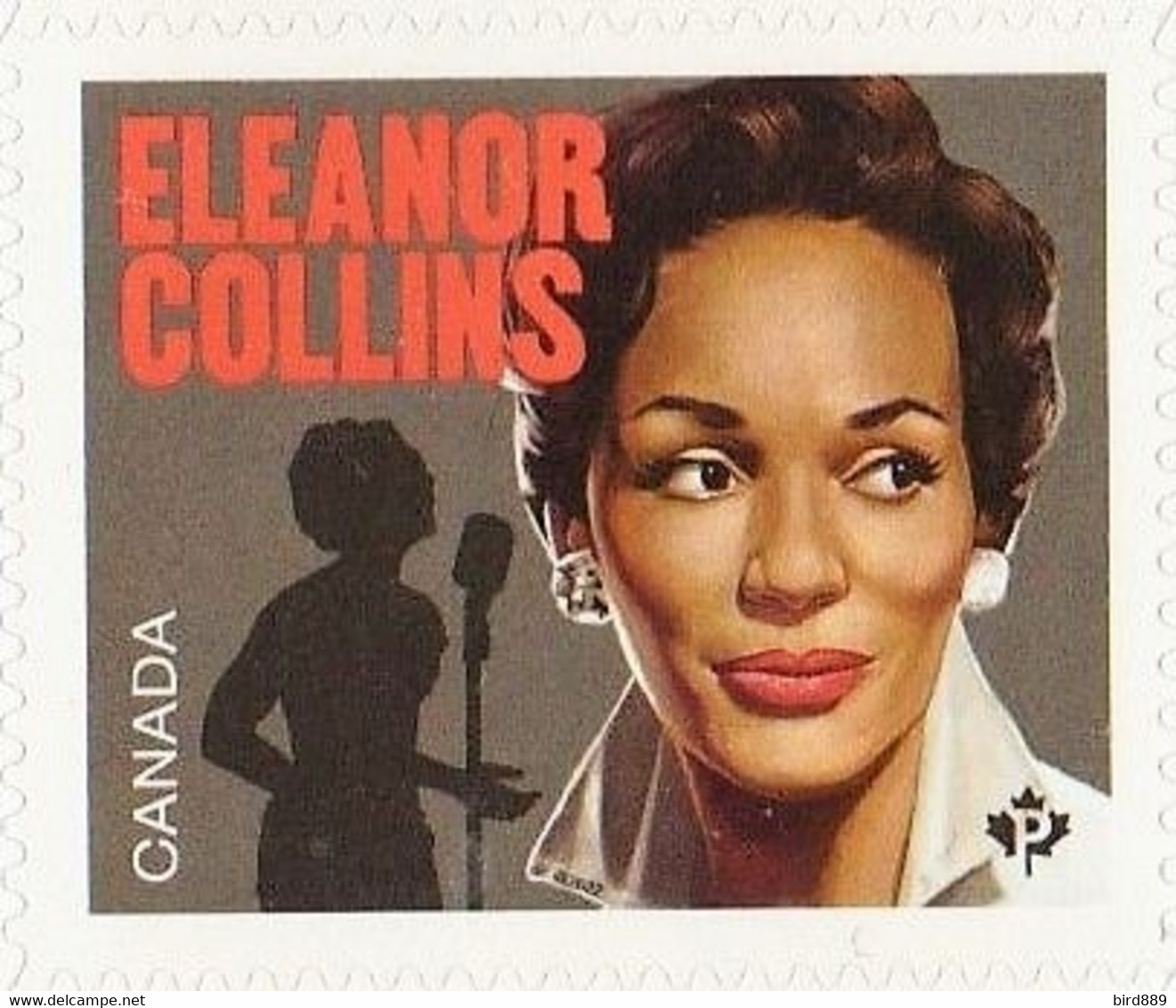 2022 Canada Music Jazz Eleanor Collins Single Stamp From Booklet MNH - Timbres Seuls