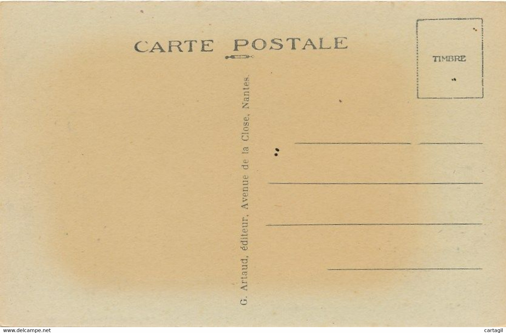 CPA--19766-44-Bouguenais -La Cure -Envoi Gratuit - Bouguenais