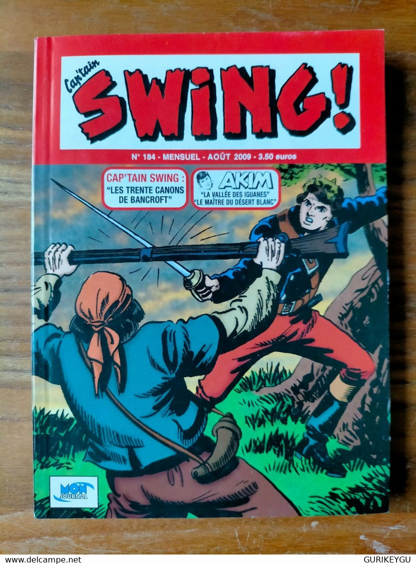 Cap'tain Capitain SWING N° 184   AKIM  Mon Journal 08/2009  TTBE - Mon Journal