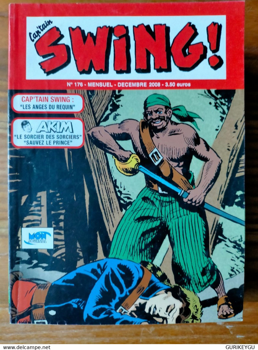 Cap'tain Capitain SWING N° 176  AKIM  Mon Journal 12/2008  TTBE - Mon Journal