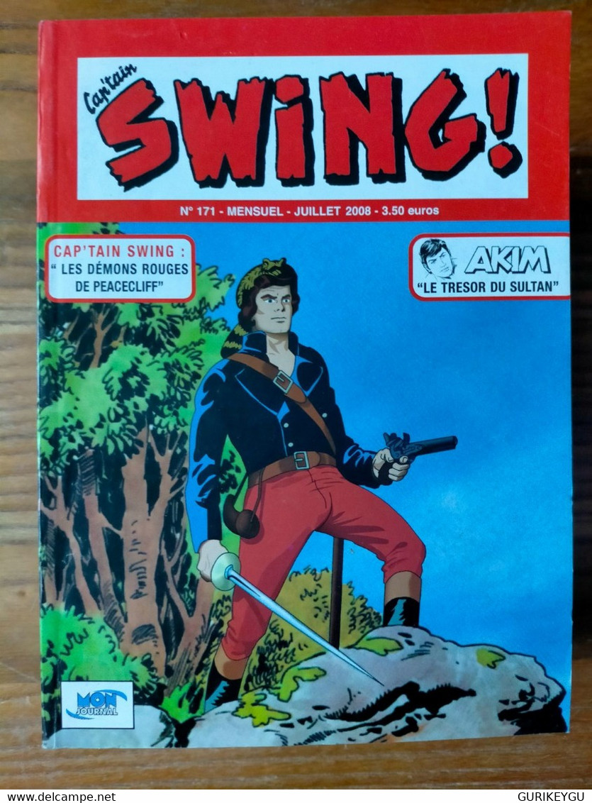 Cap'tain Capitain SWING N° 171  AKIM  Mon Journal 07/2008  TTBE - Mon Journal