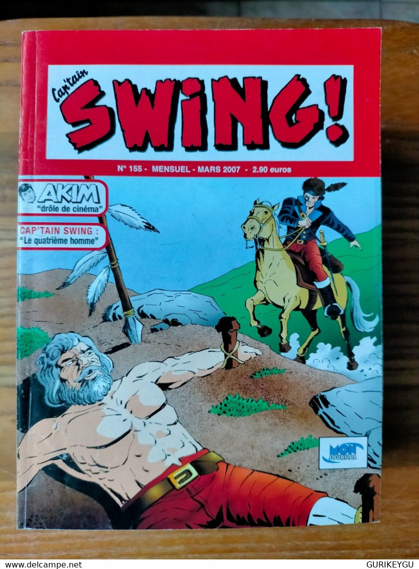 Cap'tain Capitain SWING N° 155  AKIM  Mon Journal 03/2007  TTBE - Mon Journal