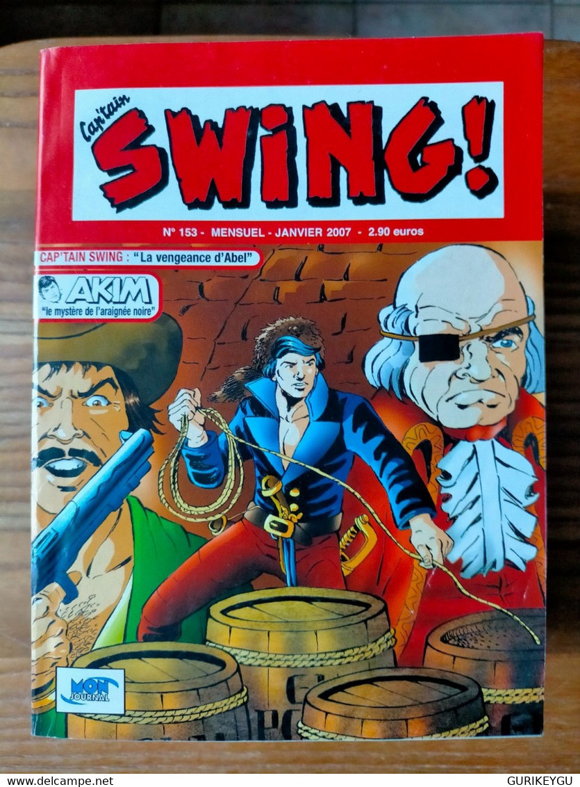 Cap'tain Capitain SWING N° 153  AKIM  Mon Journal 01/2007  TTBE - Mon Journal