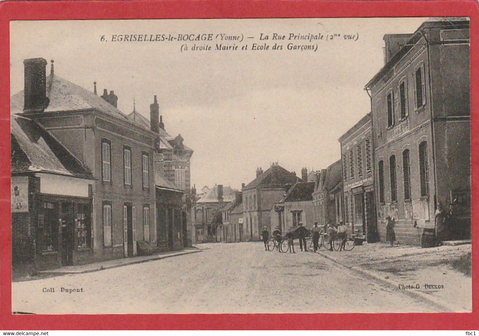 Yonne - Egriselles Le Bocage - La Rue Principale - Egriselles Le Bocage