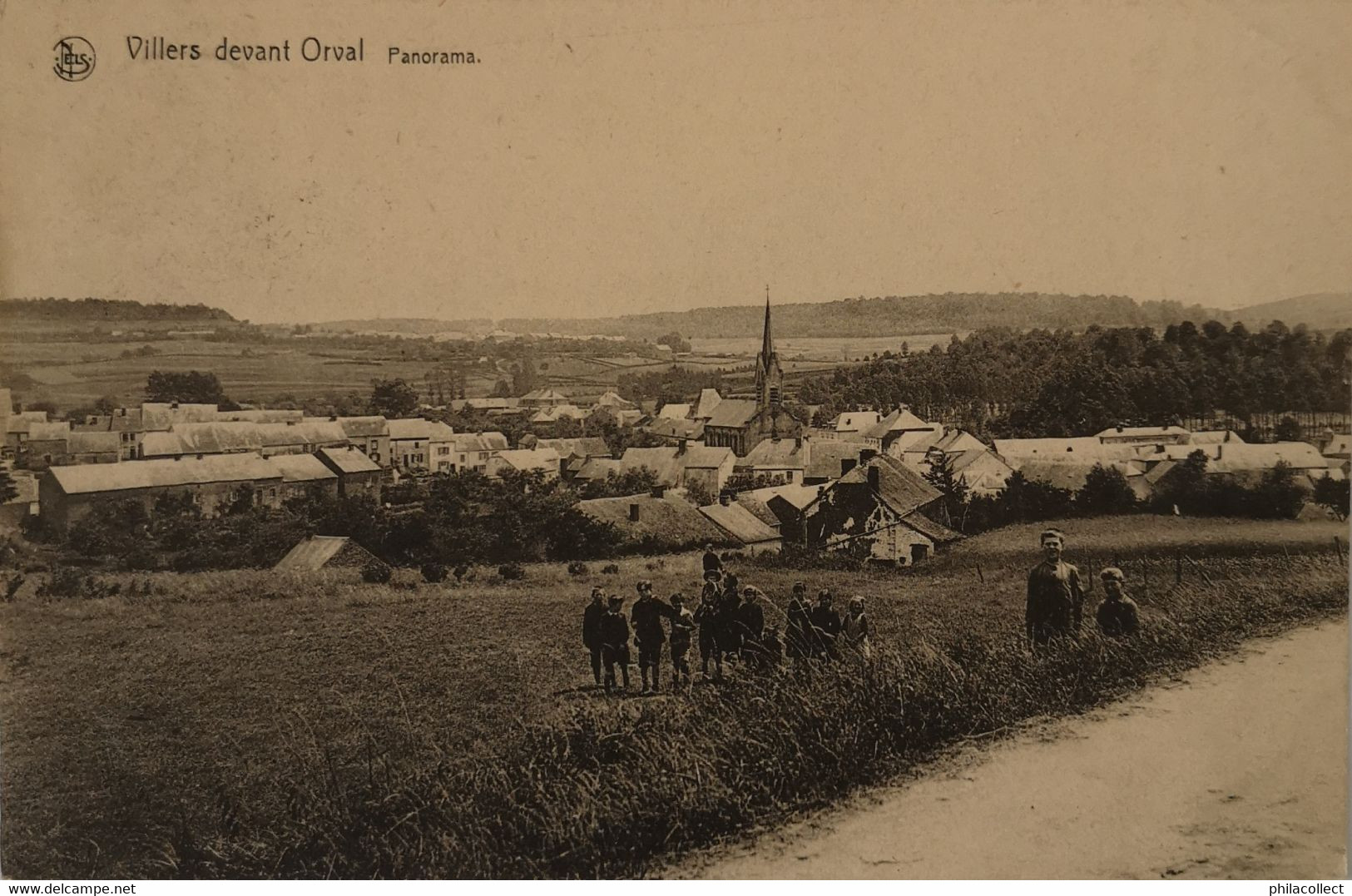 Villiers Devant Orval // Panorama (animee) 1925 - Other & Unclassified
