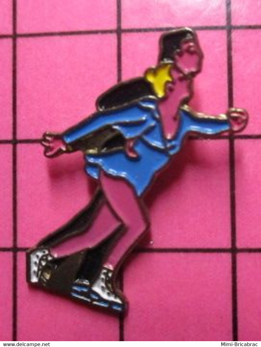 813c Pin's Pins / Beau Et Rare / THEME : SPORTS / PATINAGE ARTISTIQUE EN COUPLE - Eiskunstlauf