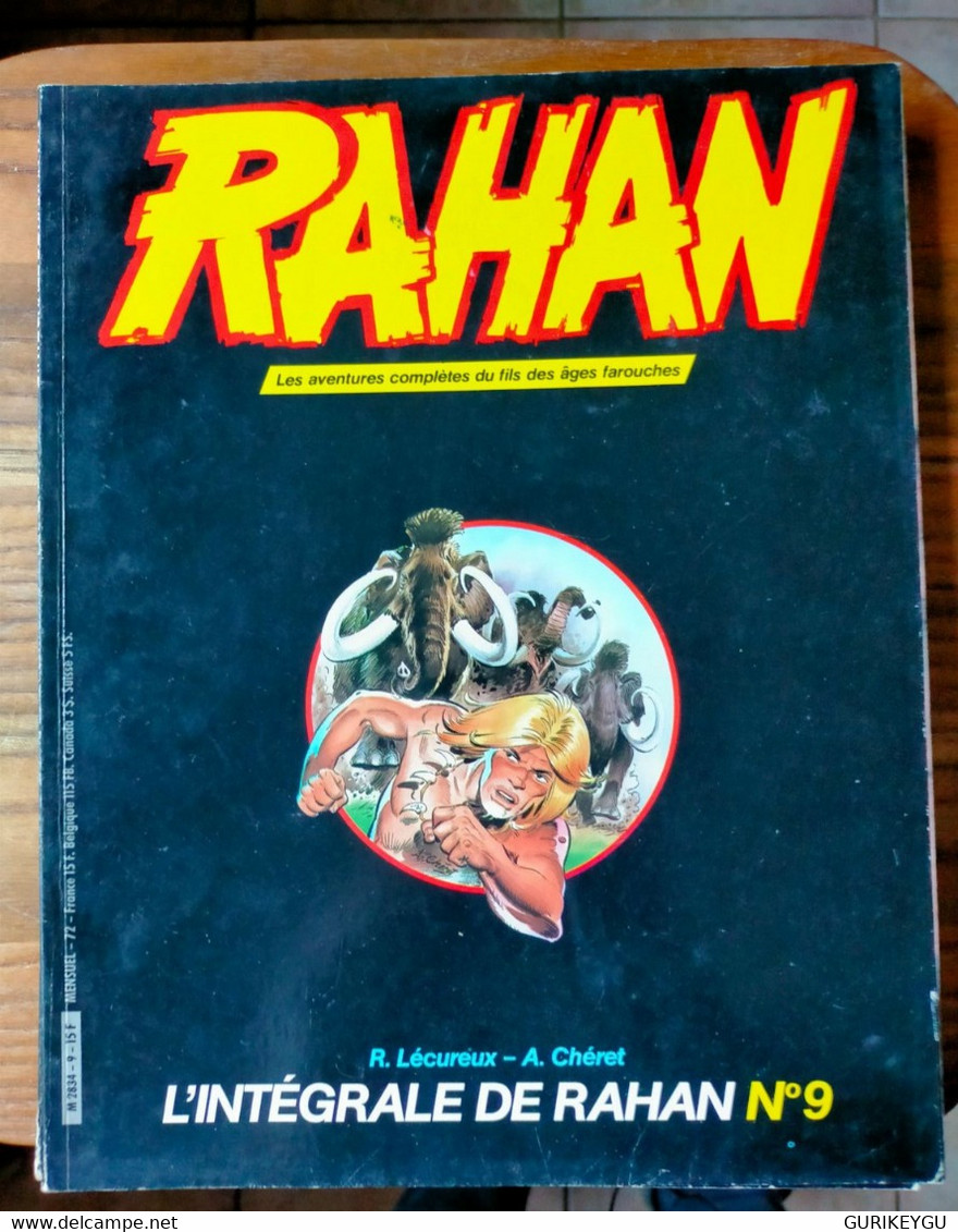 L'intégrale De RAHAN  N° 9  VAILLANT De 1984 André CHERET Roger LECUREUX - Rahan