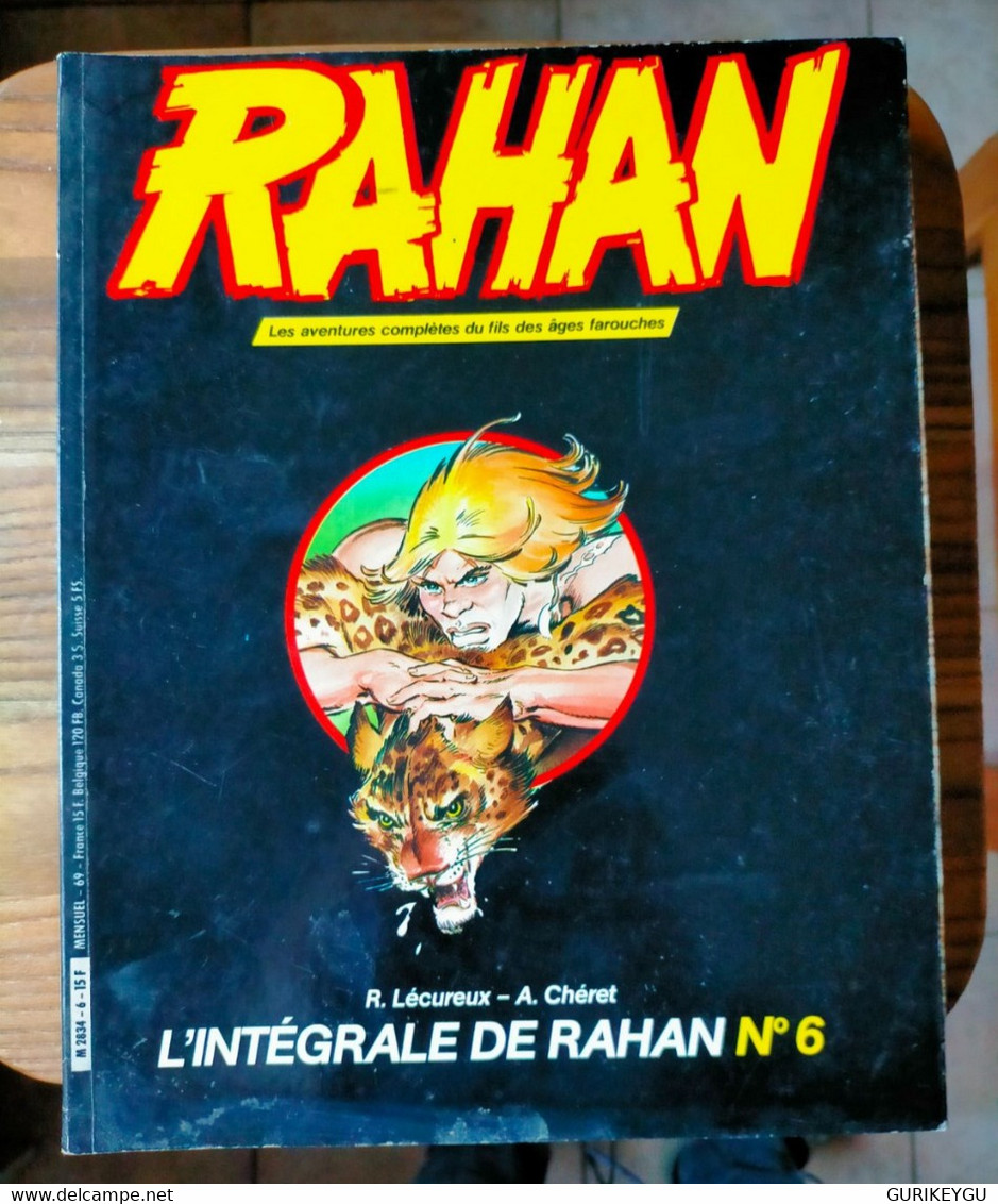 L'intégrale De RAHAN  N° 6  VAILLANT De 1984 André CHERET Roger LECUREUX - Rahan