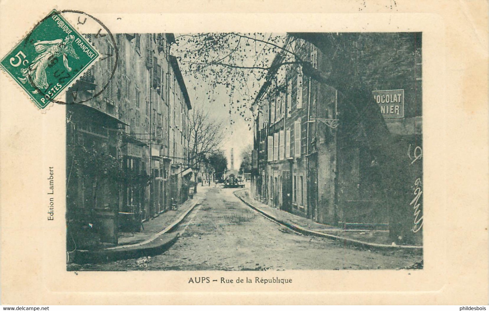 VAR  AUPS Rue De La République - Aups