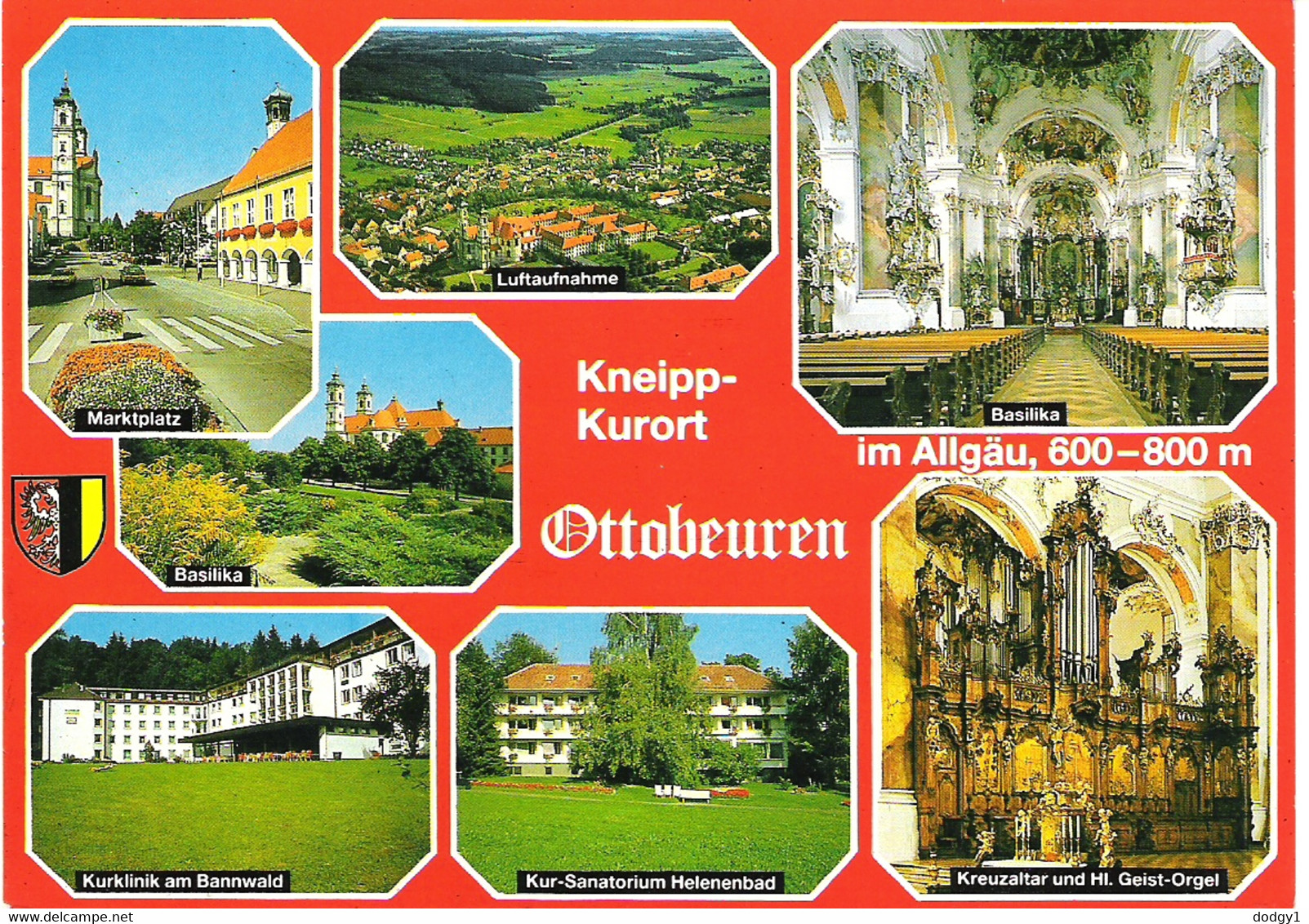 SCENES FROM AROUND OTTOBRUNN, GERMANY USED POSTCARD G8 - Ottobrunn