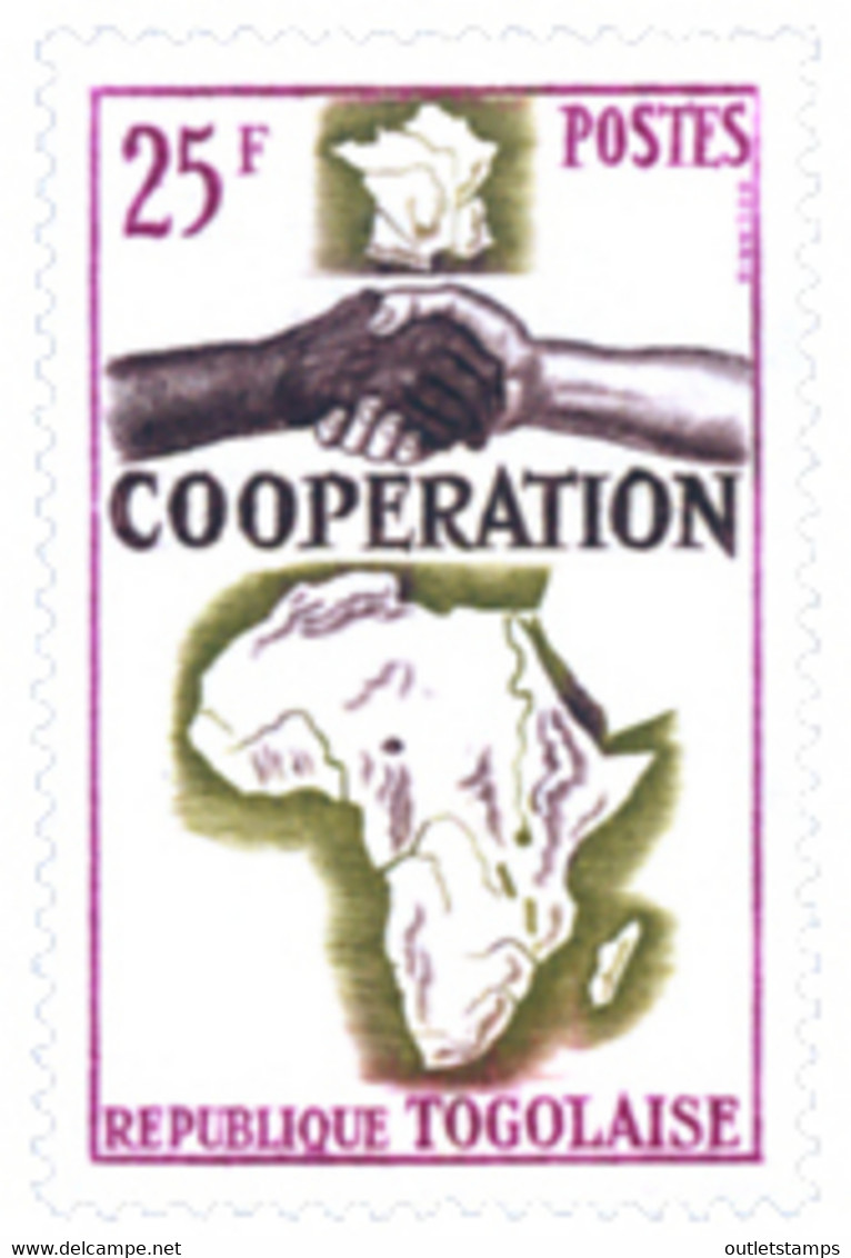 Ref. 263120 * NEW *  - TOGO . 1964. COOPERATION. COOPERACION - Togo (1960-...)