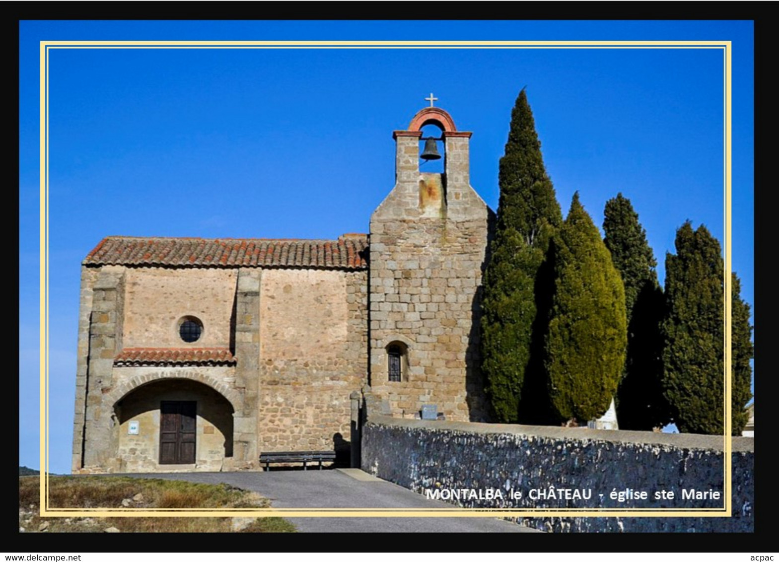 66   MONTALBA  Le  CHATEAU  ... Eglise Ste Marie - Other & Unclassified