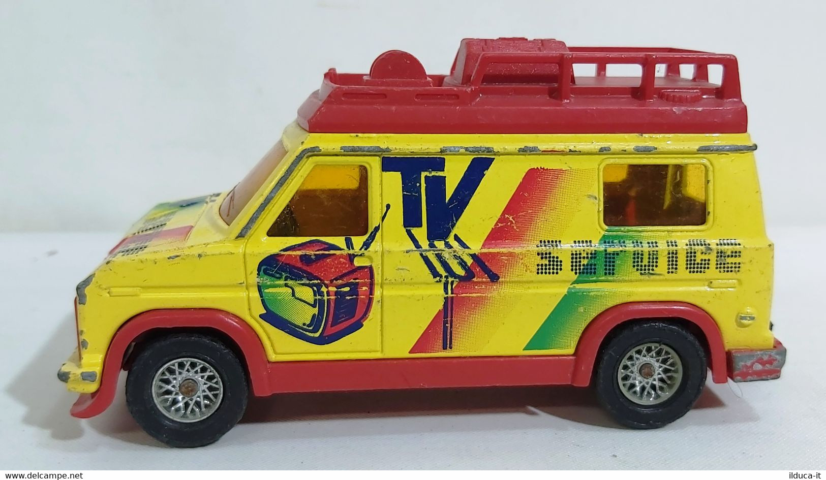 I103150 MAJORETTE 1/36 - Van TV Service - Camions, Bus Et Construction