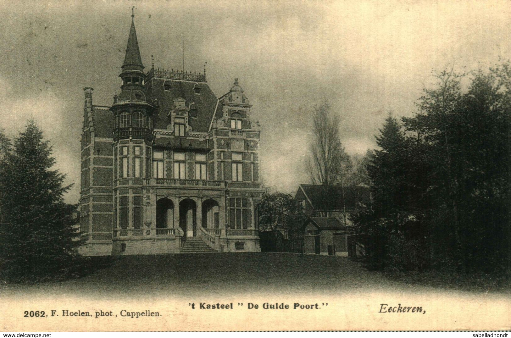 Ekeren -Eeckeren T Kasteel De Gulde Poort Hoelen Nr2062 - Altri & Non Classificati