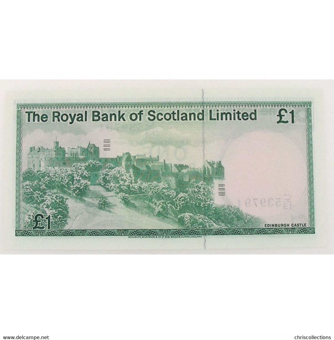 Ecosse, 1 Pound 1.10.1981, C.13 539794, XF-UNC - 10 Pounds