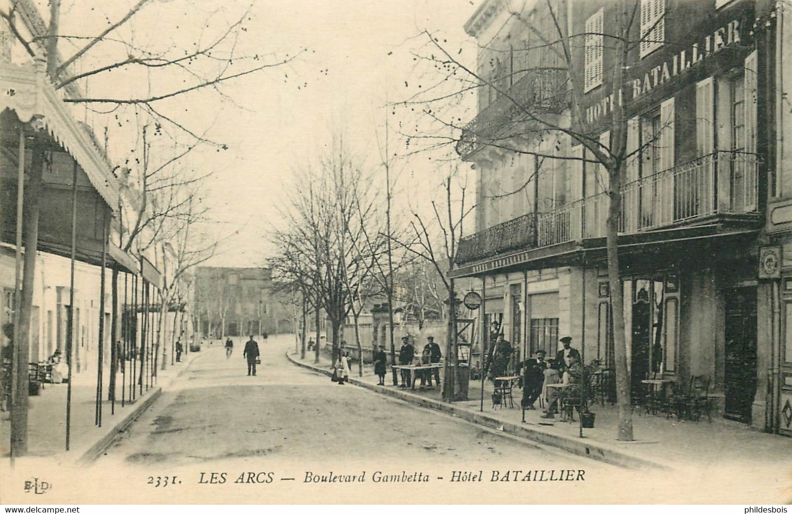 VAR  LES ARCS  Boulevard Gambetta  Hotel Bataillier - Les Arcs