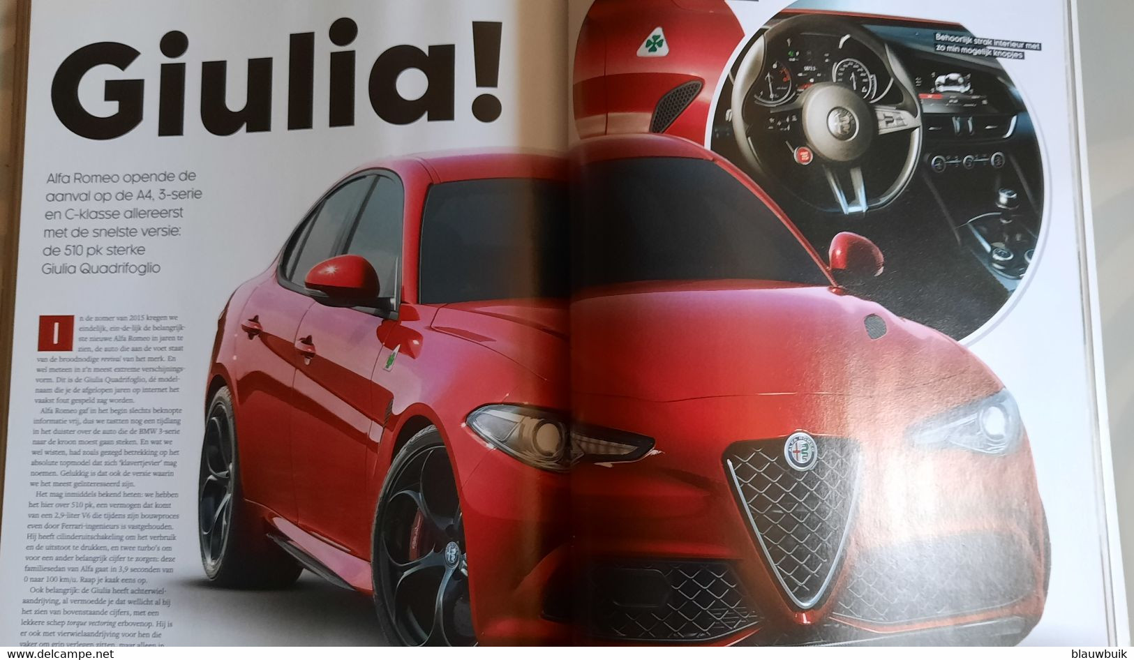 Top Gear Magazine N°133 - 2016 Alfa's Comeback - Auto/moto