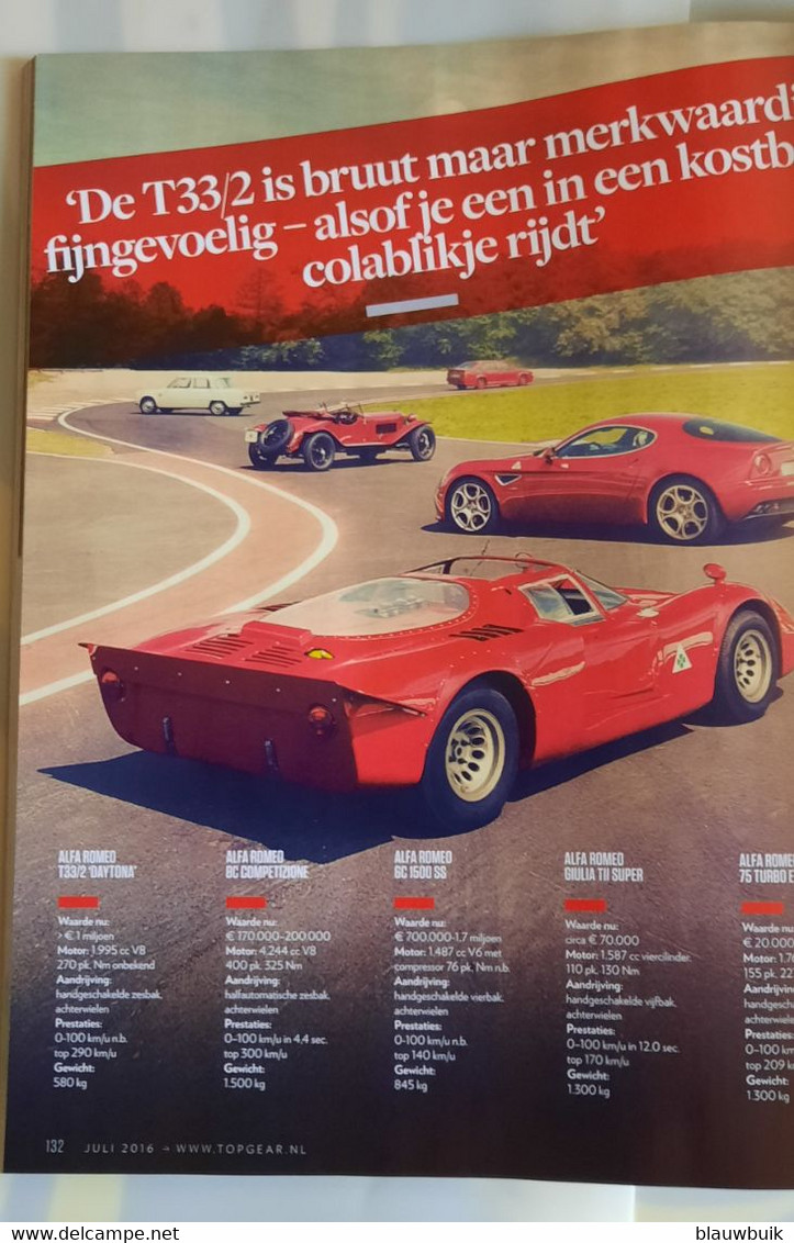Top Gear Magazine N°133 - 2016 Alfa's comeback