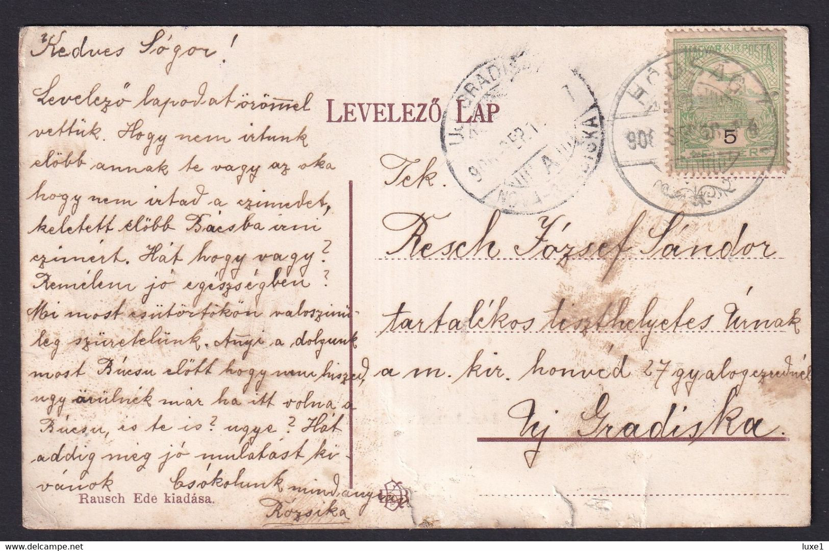 SERBIA ,  Odžaci  ,  OLD POSTCARD - Serbie