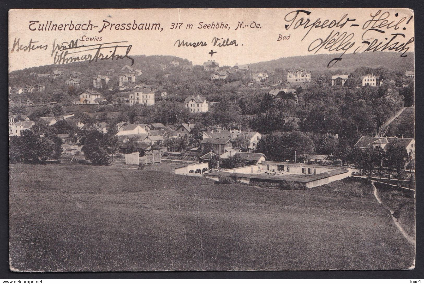 AUSTRIA ,  Tullnerbach ,  OLD  POSTCARD - St. Pölten