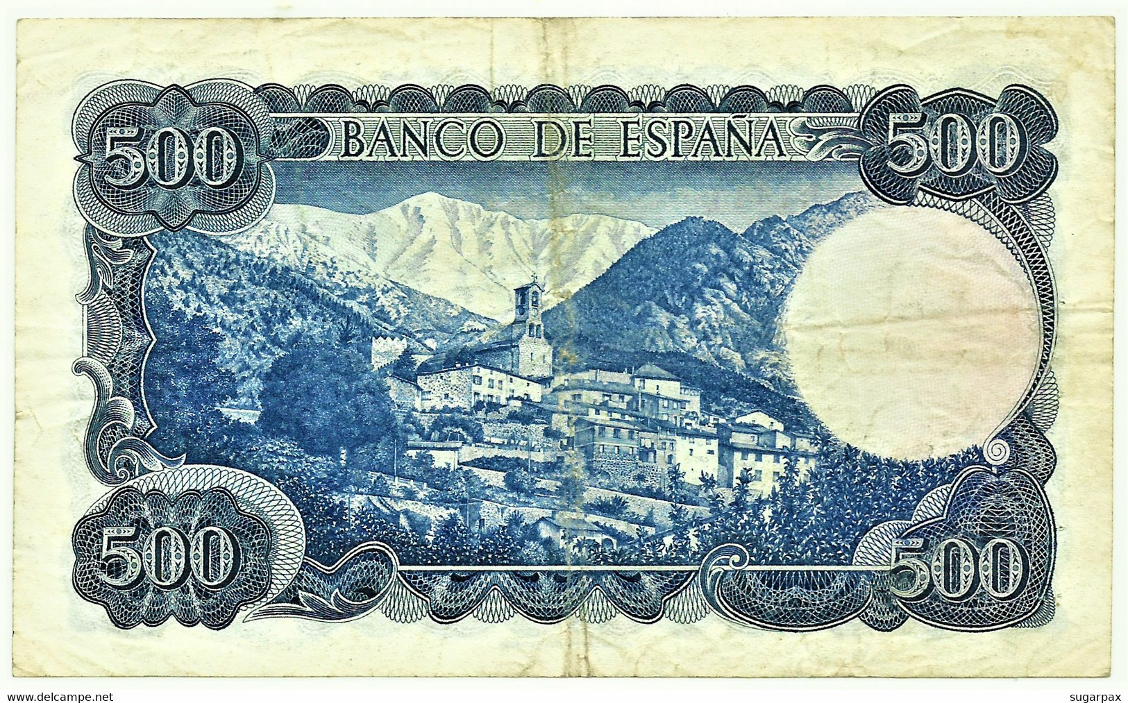 ESPAÑA - 500 Pesetas - 23.07.1971 ( 1973 ) - Pick 153 - Serie 1E - Jacinto Verdaguer - 500 Pesetas