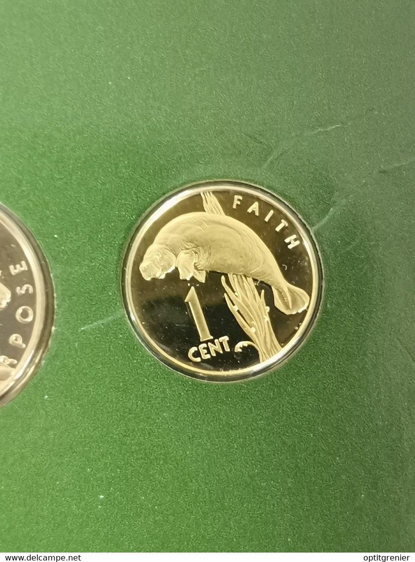 1 CENT GUYANA 1976 / UNC SCELLEE DU COFFRET / SET GUYANA - Guyana