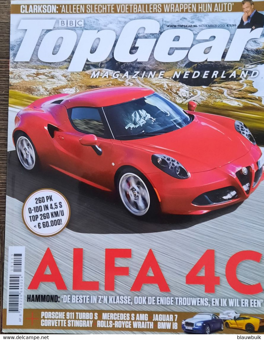 Top Gear Magazine N°101 - 2013 Alfa 4C - Auto/Motorrad